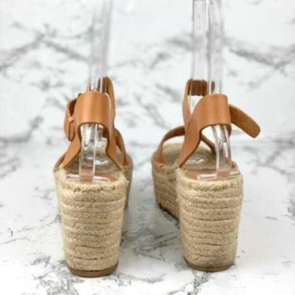 Soludos Platform Tan Espadrilles size 8.5 - Picture 4 of 12